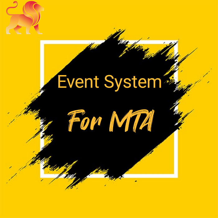 ریسورس Event System برای MTA | کانفیگ رایگان روی گیم مود